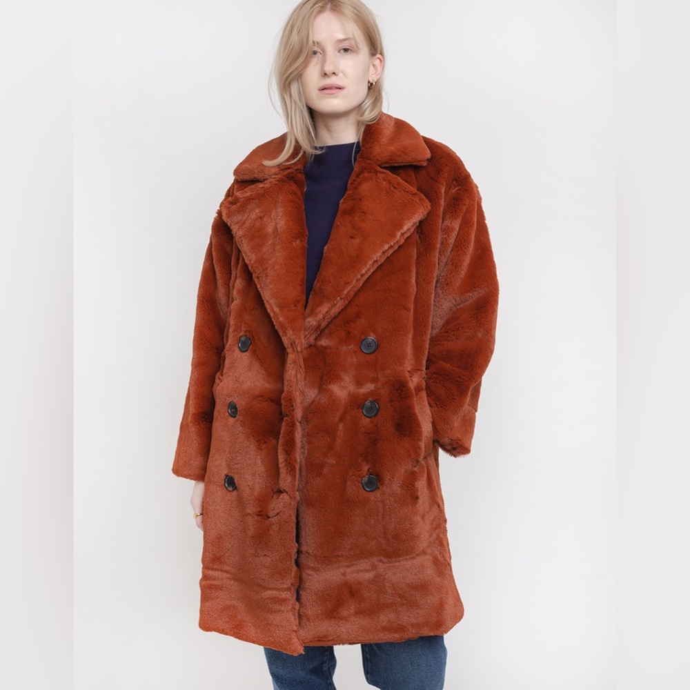 NATIVE YOUTH The Casja Teddy Coat NEW with tags